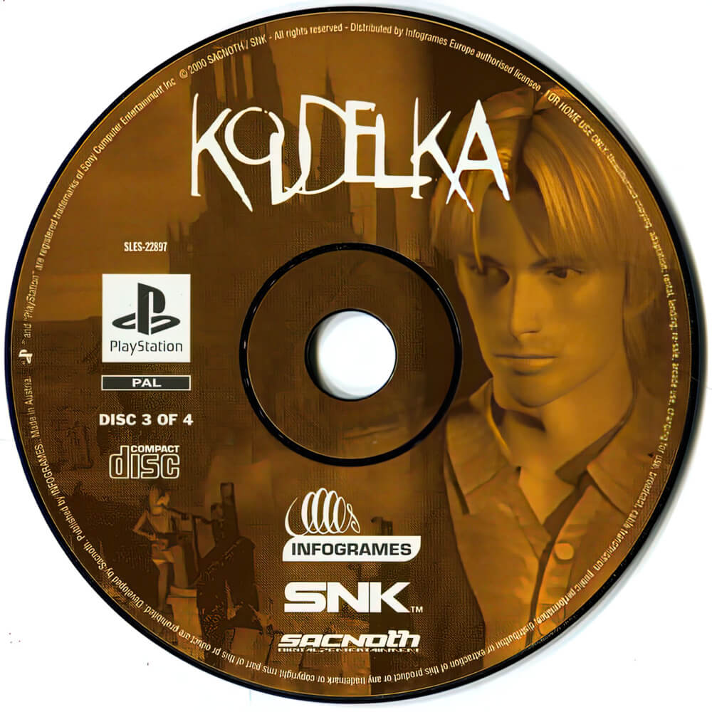 Лицензионный диск Koudelka для PlayStation